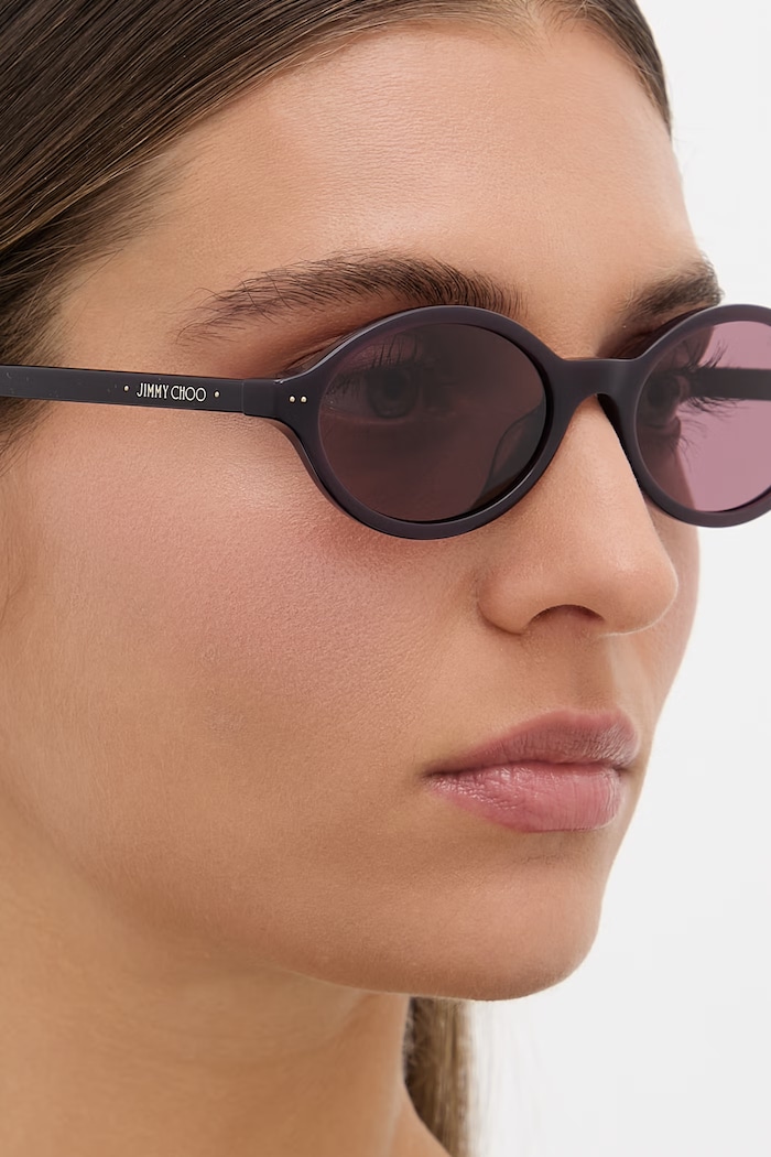 Jimmy Choo okulary przeciwsłoneczne okrągłe damskie 0JC5068U