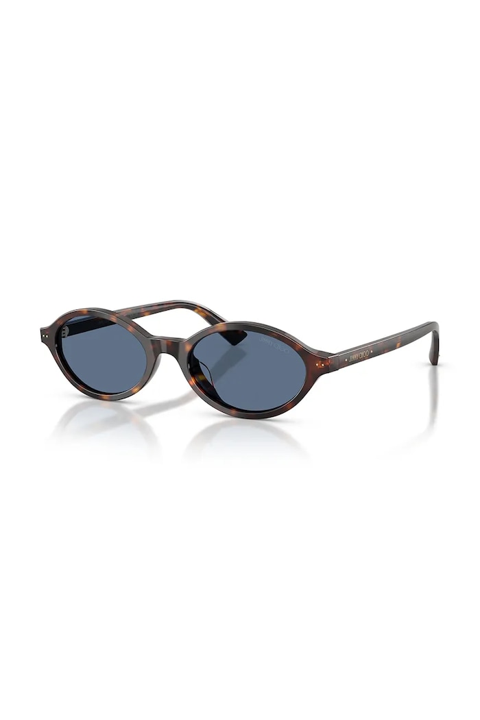 Jimmy Choo okulary przeciwsłoneczne okrągłe damskie 0JC5068U brązowy SS26