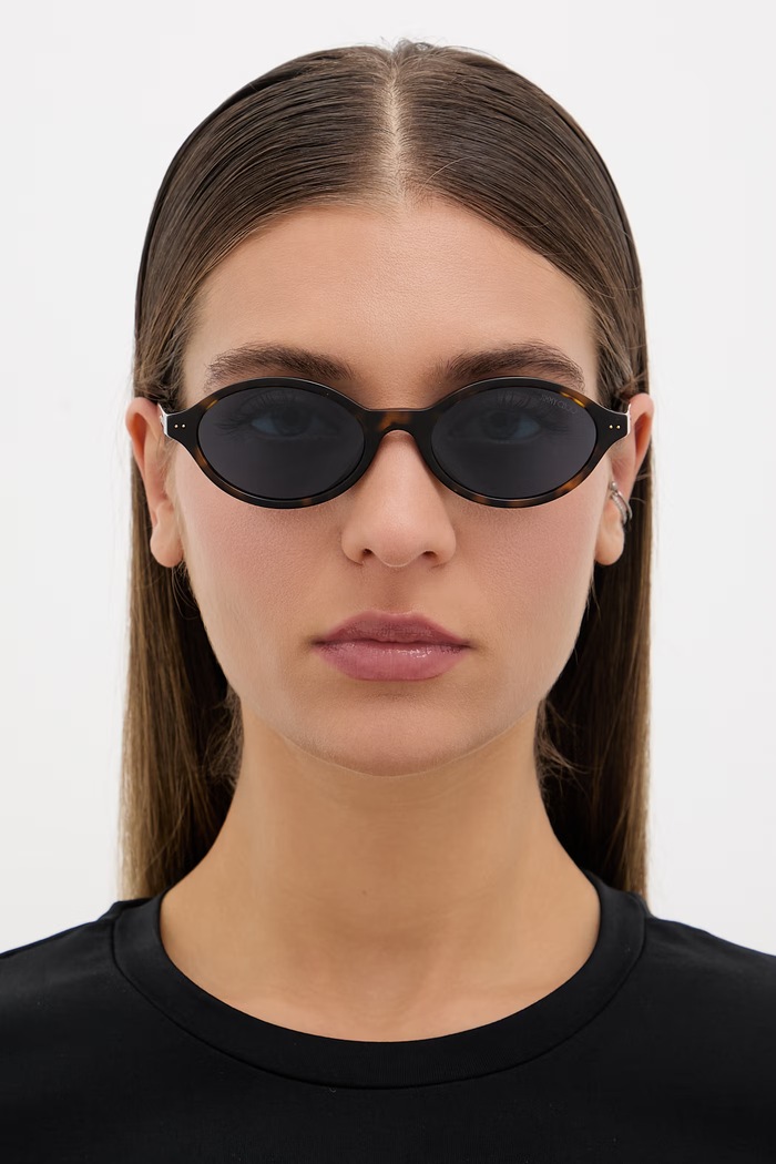 Jimmy Choo okulary przeciwsłoneczne okrągłe damskie 0JC5068U
