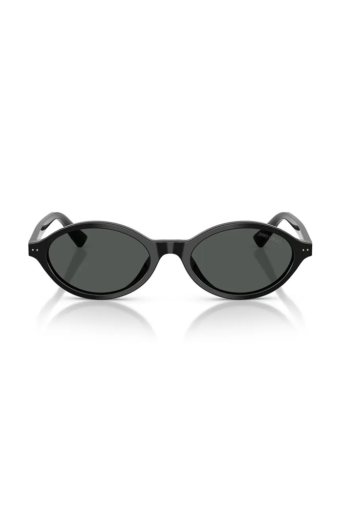 Doplnky Jimmy Choo okrúhle slnečné okuliare dámske 0JC5068U čierna