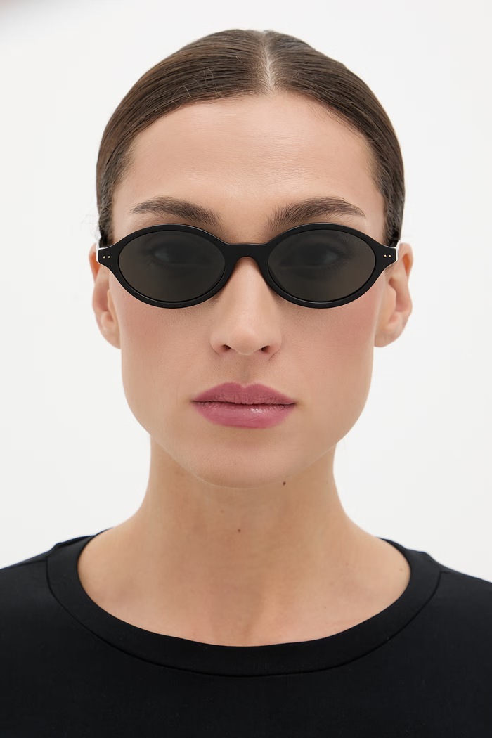 Jimmy Choo okrúhle slnečné okuliare dámske 0JC5068U