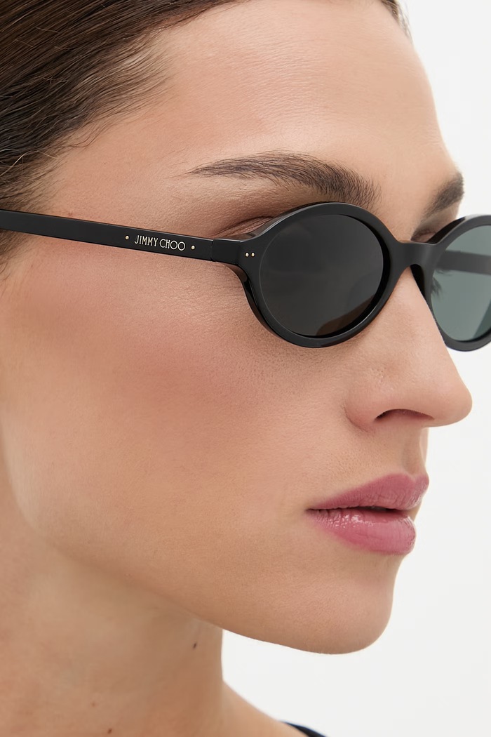 Jimmy Choo okrúhle slnečné okuliare dámske 0JC5068U