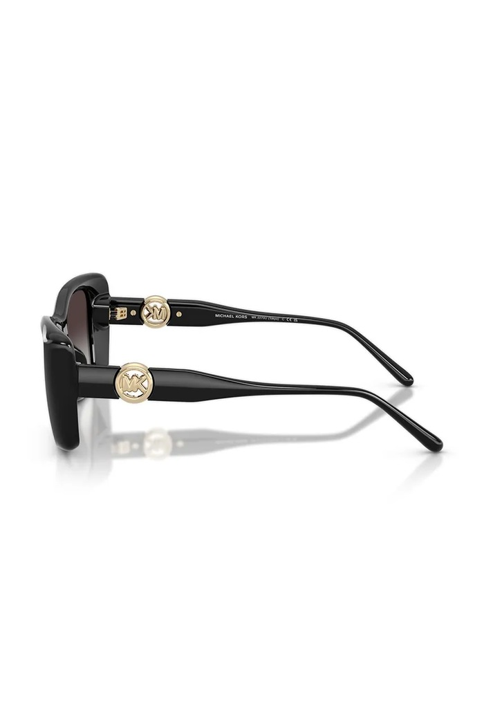 Michael Kors okulary przeciwsłoneczne kocie oczy damskie czarny 0MK2270U