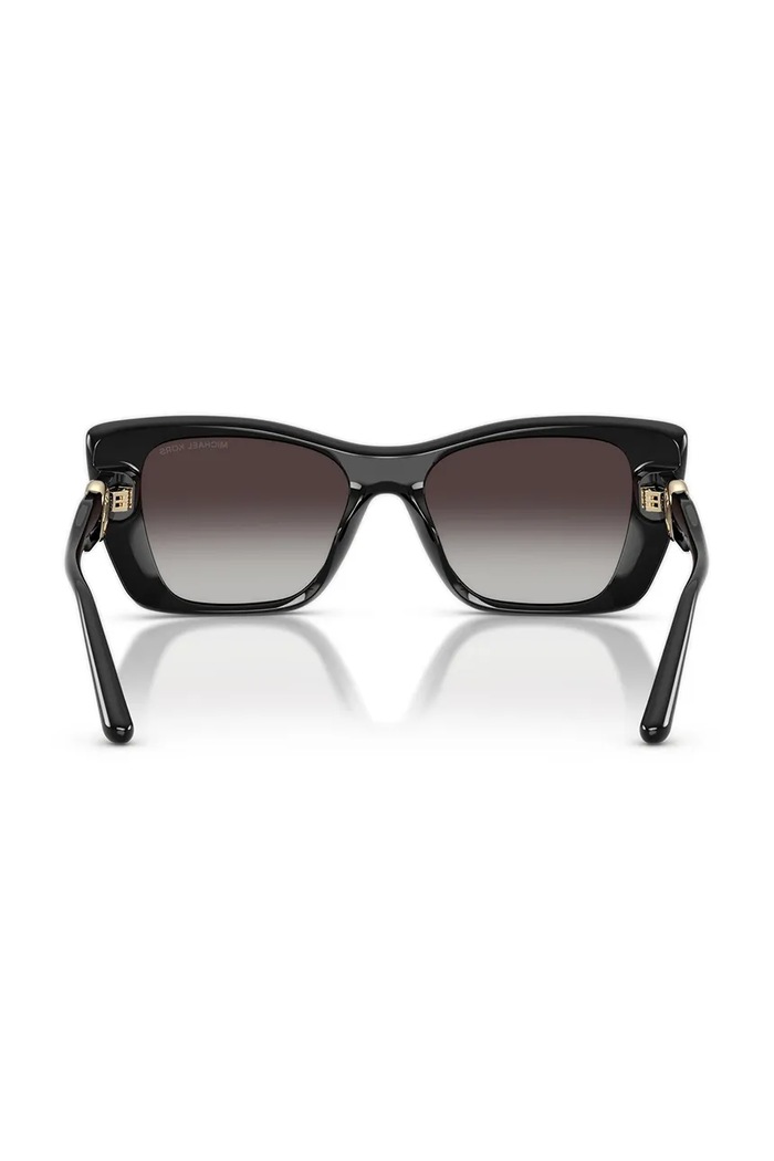 Michael Kors okulary przeciwsłoneczne kocie oczy damskie 0MK2270U czarny