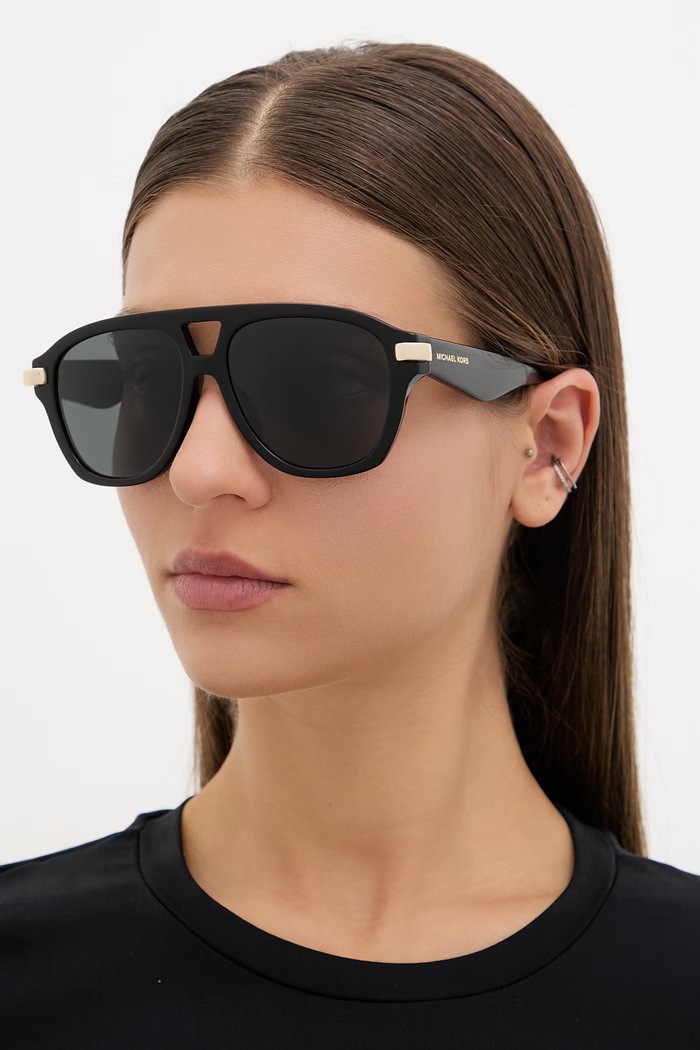 Michael Kors sončna očala aviator ženska črna 0MK2277U