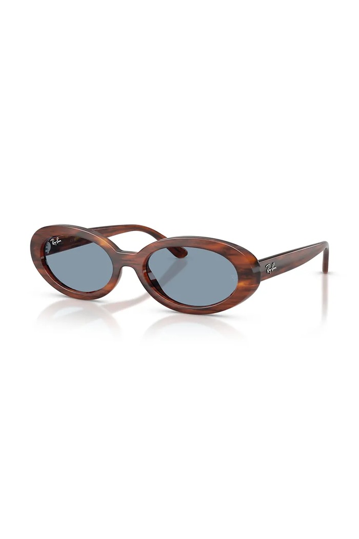 Ray-Ban okulary przeciwsłoneczne damskie 0RB2223 brązowy SS26
