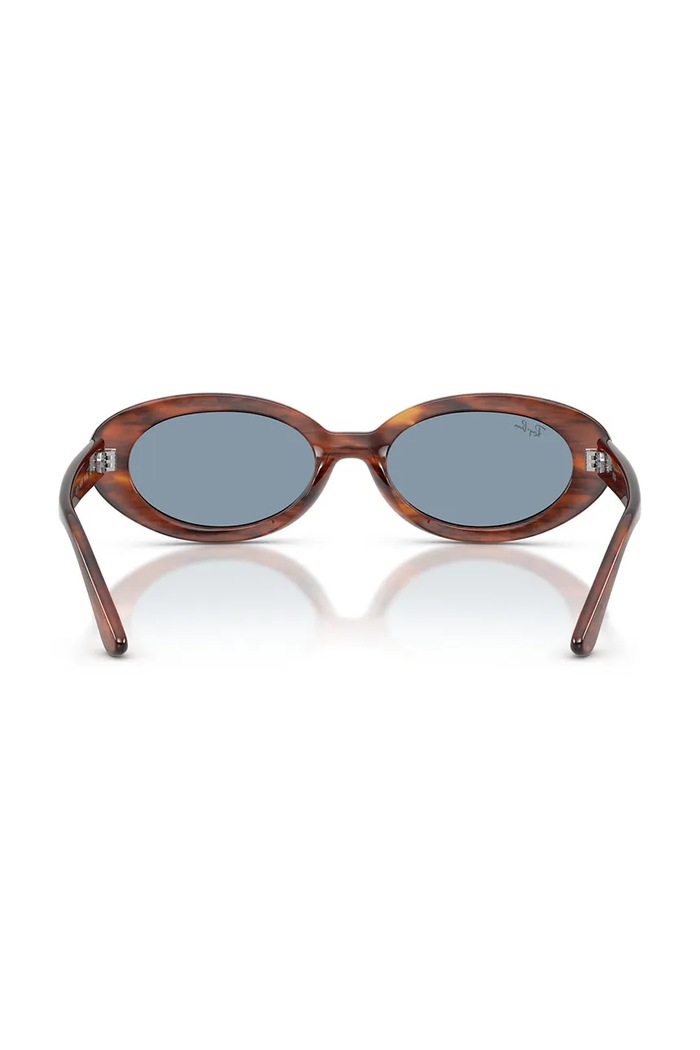 Ray-Ban okulary przeciwsłoneczne damskie 0RB2223 brązowy