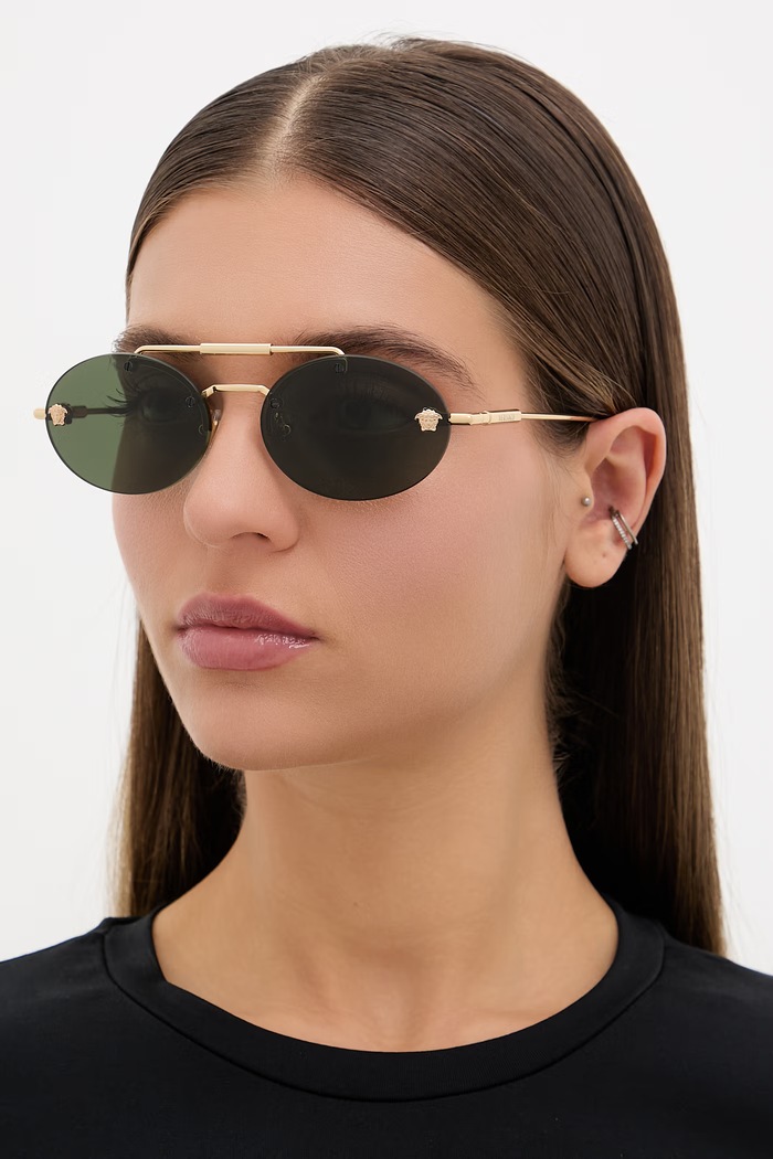 Versace sončna očala ženske zlata 0VE2295