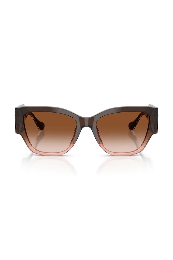 Versace okulary przeciwsłoneczne kocie oczy damskie 0VE4509U brązowy SS26