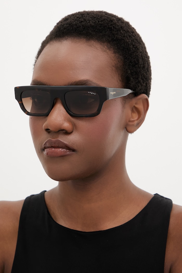 VOGUE ochelari de soare neted maro 0VO5694SU