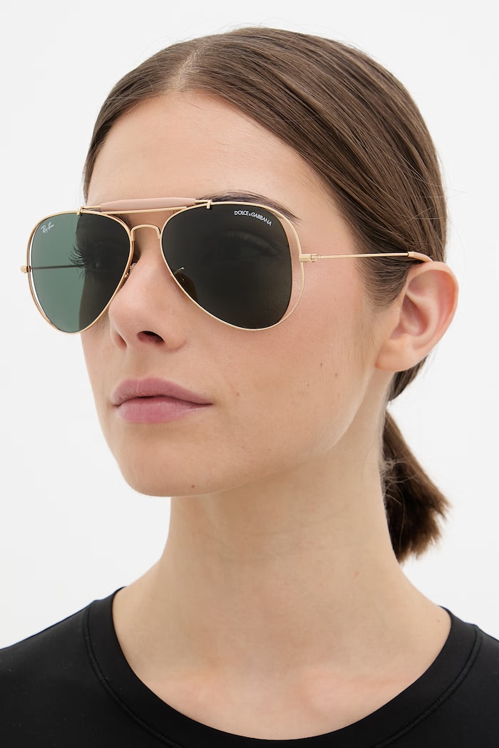 Ray-Ban γυαλιά ηλίου aviator Γυναικεία RAY-BAN X DOLCE&GABBANA χρυσαφί 0RB3029M