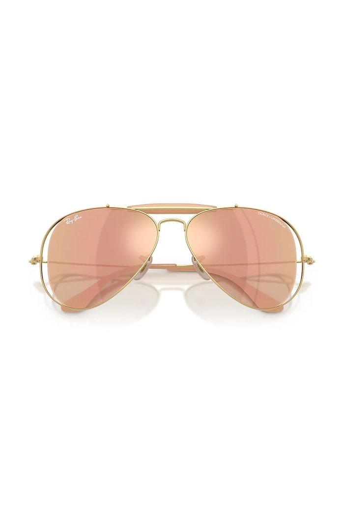 Ray-Ban sončna očala aviator ženska RAY-BAN X DOLCE&GABBANA 0RB3029M oranžna