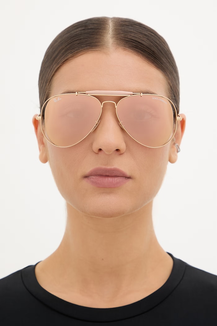 Ray-Ban okulary przeciwsłoneczne pilotki damskie RAY-BAN X DOLCE&GABBANA 0RB3029M