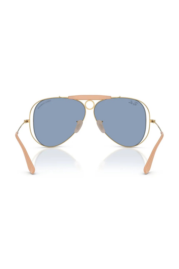 Ray-Ban okulary przeciwsłoneczne damskie RAY-BAN X DOLCE&GABBANA 0RB3138M złoty