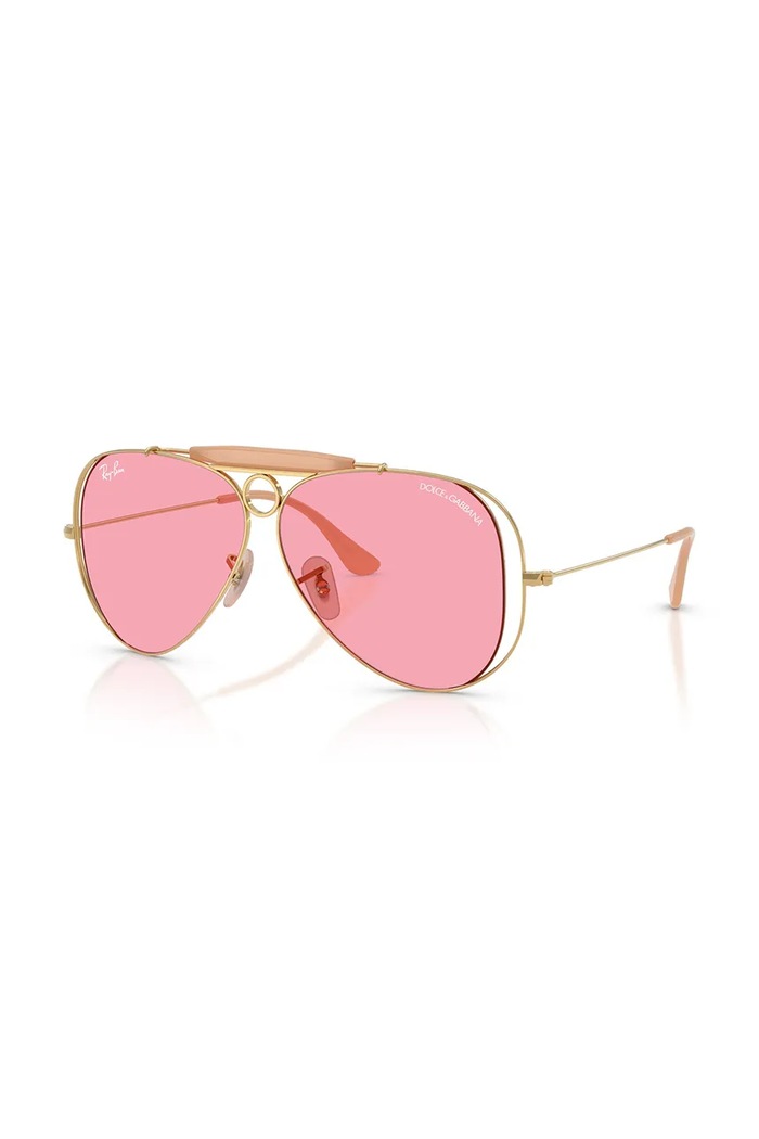 Ray-Ban slnečné okuliare dámske RAY-BAN X DOLCE&GABBANA 0RB3138M zlatá SS26