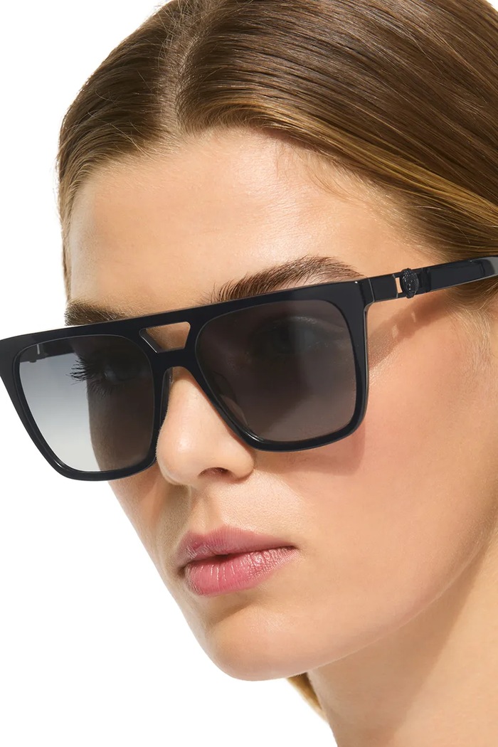 Kurt Geiger London ochelari de soare Wayfarer pentru femei 5560700679 negru