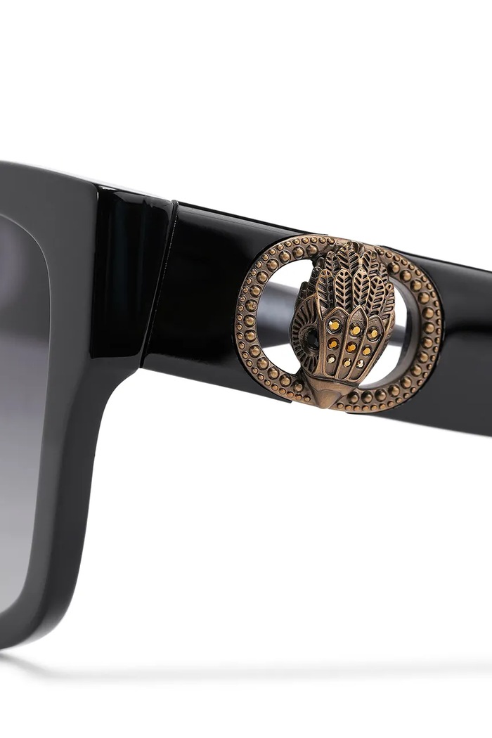Kurt Geiger London ochelari de soare Wayfarer pentru femei negru 5560900679