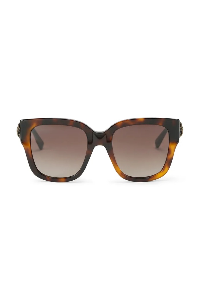 Kurt Geiger London ochelari de soare Wayfarer pentru femei maro 5560939679