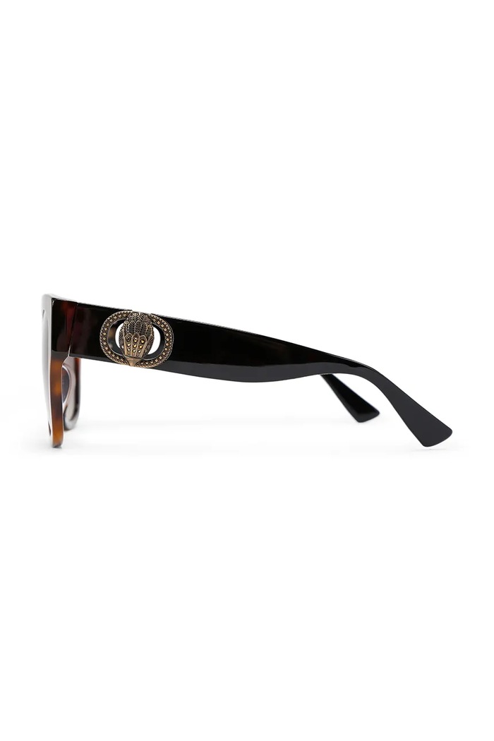 Accesorii Kurt Geiger London ochelari de soare Wayfarer pentru femei 5560939679 maro