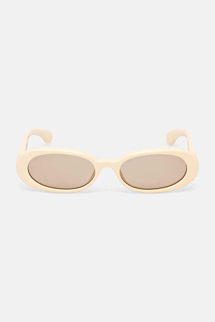 Sporty & Rich okulary przeciwsłoneczne damskie AC071600300CR01 beżowy SS26