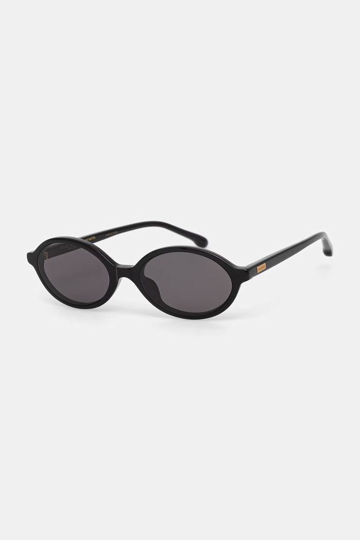 Sporty & Rich okulary przeciwsłoneczne damskie czarny AC072600300BA01