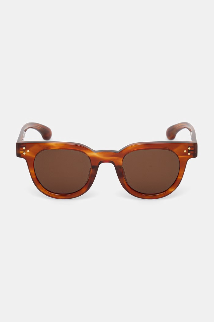 Sporty & Rich okulary przeciwsłoneczne damskie AC091600300BR07 brązowy SS26