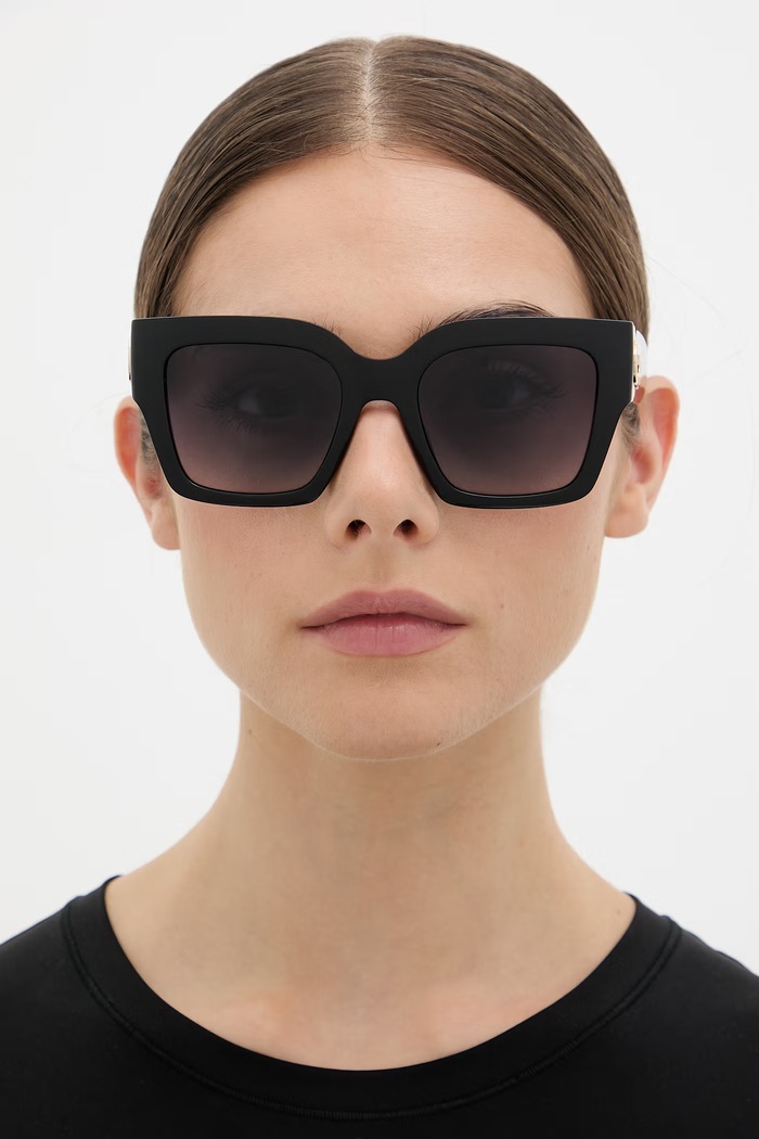 Furla ochelari de soare cat eye pentru femei WD00186.BX4473.OGO00 negru SS26