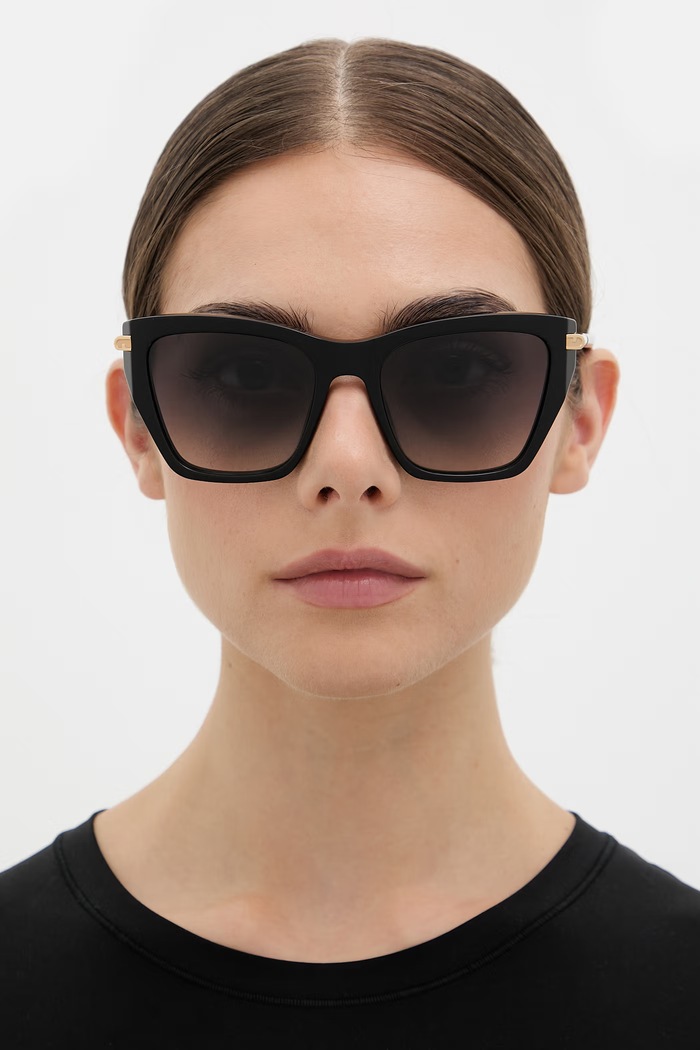 Furla ochelari de soare cat eye pentru femei WD00179.A.0116.OGO00 negru SS26