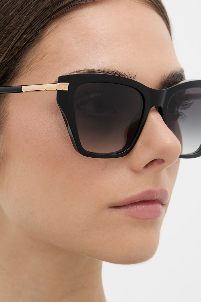 Accesorii Furla ochelari de soare cat eye pentru femei WD00179.A.0116.OGO00 negru