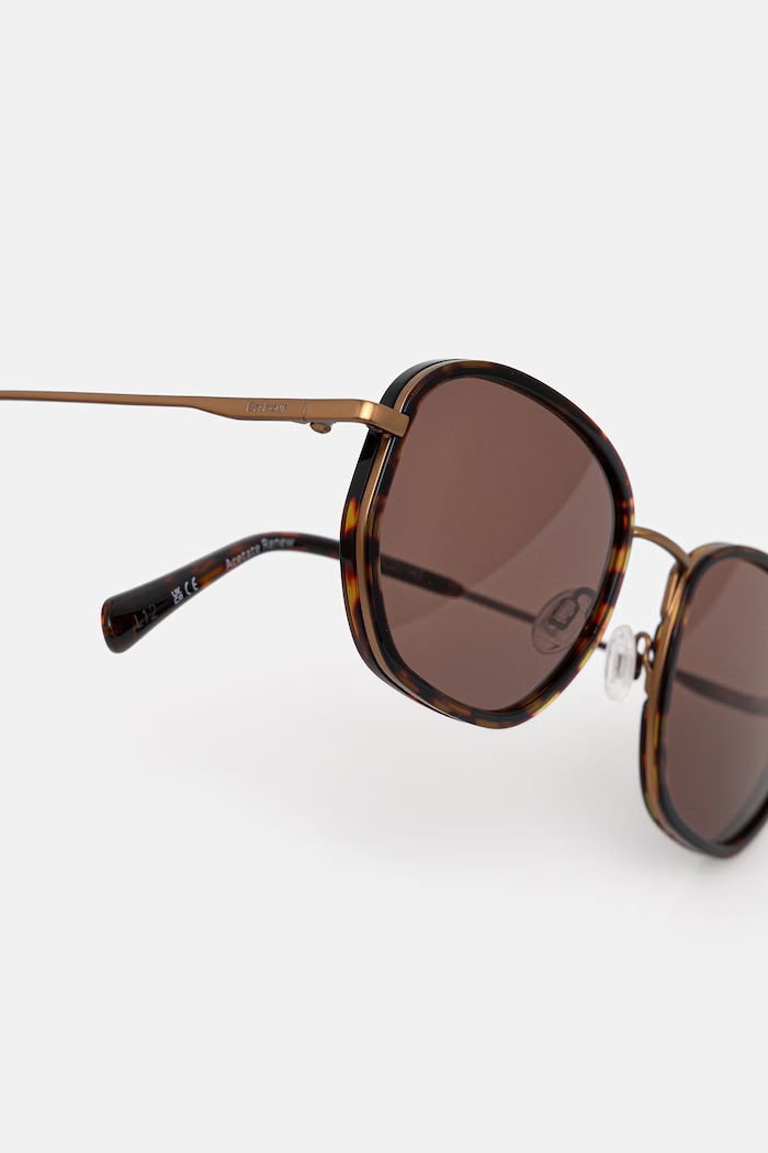 Barbour okulary damskie brązowy BAS.3077