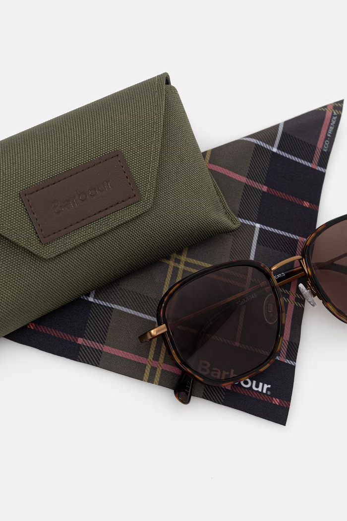 Barbour okulary damskie BAS.3077 brązowy