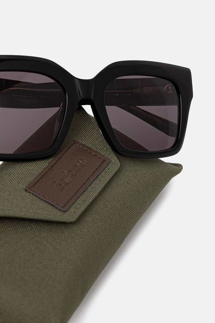 Barbour slnečné okuliare dámske BAS.3091 čierna