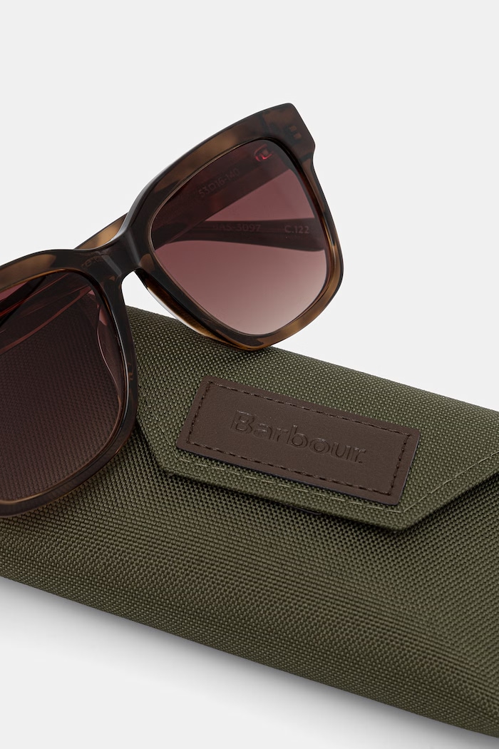 Barbour okulary przeciwsłoneczne damskie BAS.3097 brązowy
