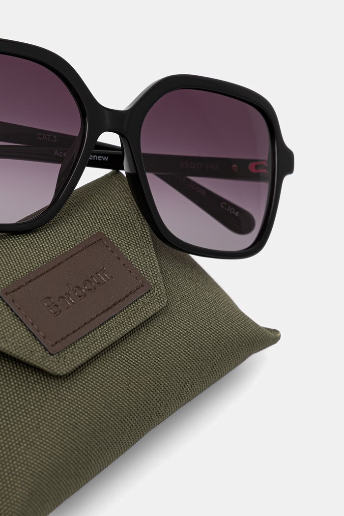 Barbour slnečné okuliare dámske BAS.3098 čierna