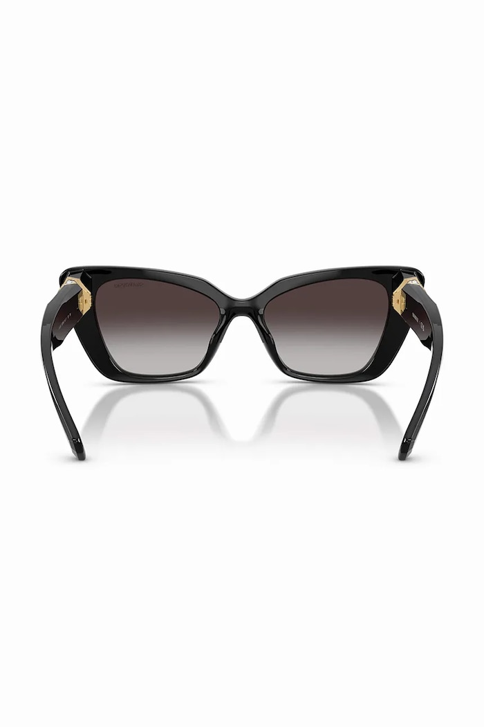Swarovski okulary przeciwsłoneczne kocie oczy damskie MILLENIA czarny 5737919