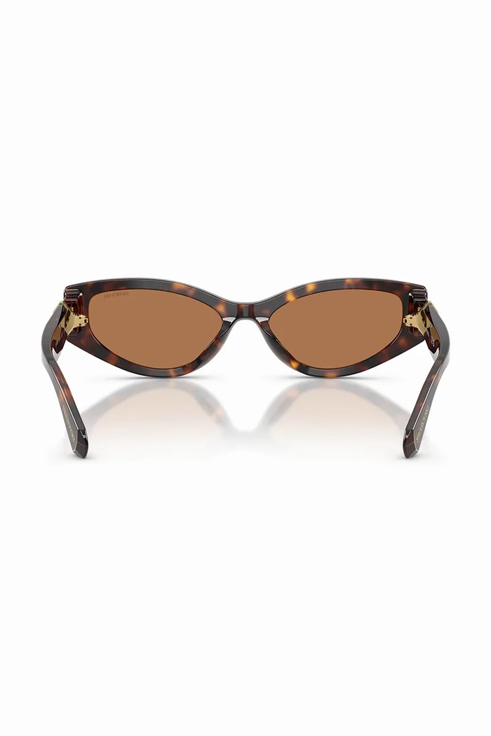 Swarovski okulary przeciwsłoneczne kocie oczy damskie LUCENT brązowy 5737643