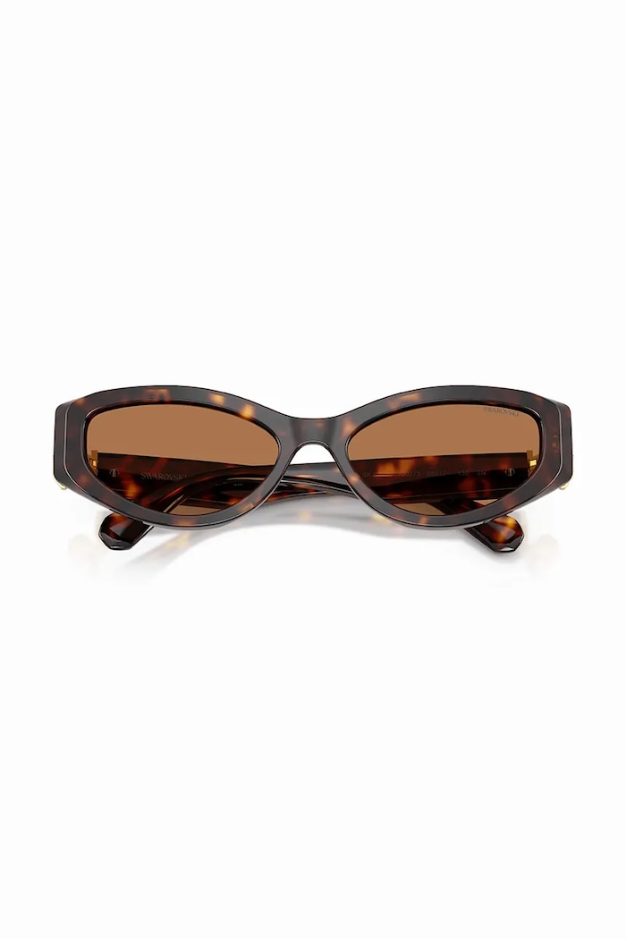 Swarovski okulary przeciwsłoneczne kocie oczy damskie LUCENT 5737643 brązowy