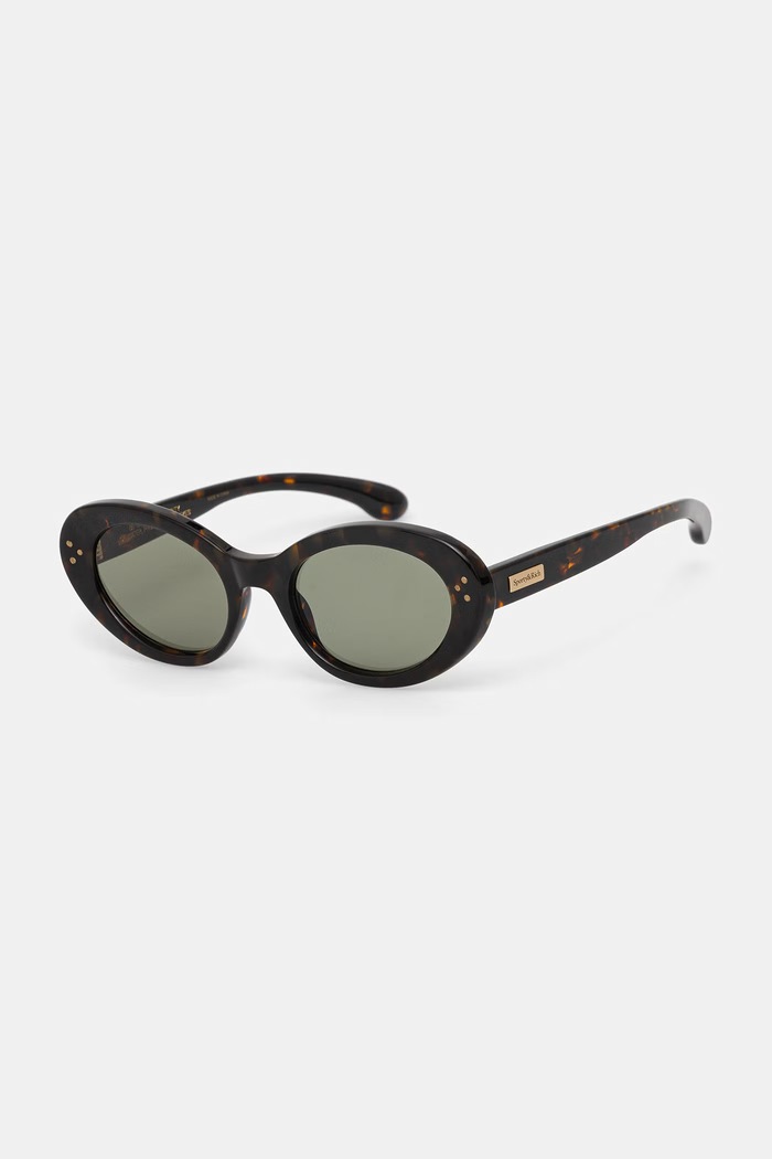 Sporty & Rich okulary przeciwsłoneczne damskie brązowy AC049600300BR12