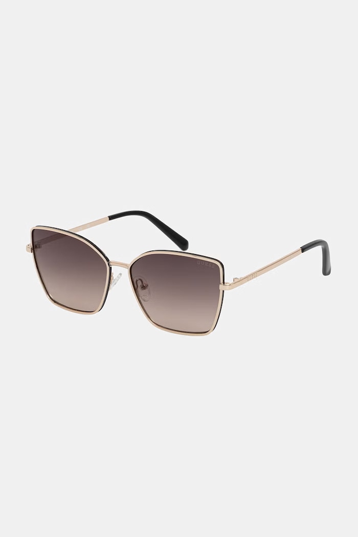 Guess ochelari de soare cat eye pentru femei GF00014.5732F aur SS26