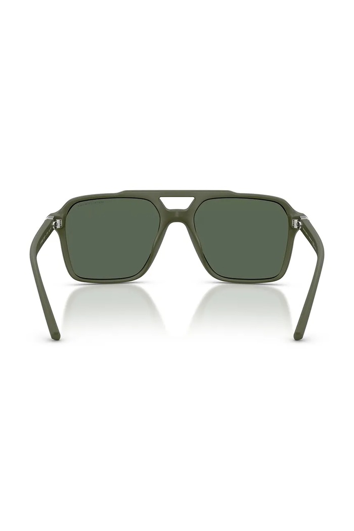 Armani Exchange okulary przeciwsłoneczne pilotki męskie 0AX4166SU zielony