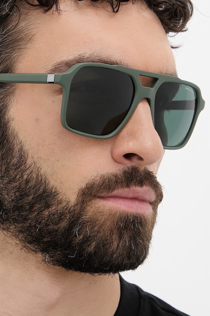 Armani Exchange okulary przeciwsłoneczne pilotki męskie 0AX4166SU
