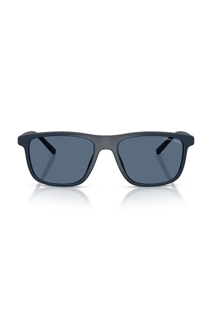 Akcesoria Armani Exchange okulary przeciwsłoneczne męskie 0AX4167SU granatowy