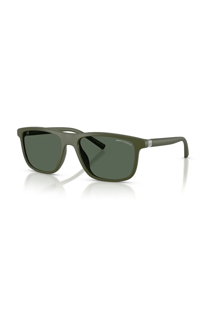 Armani Exchange okulary przeciwsłoneczne męskie 0AX4167SU zielony SS26