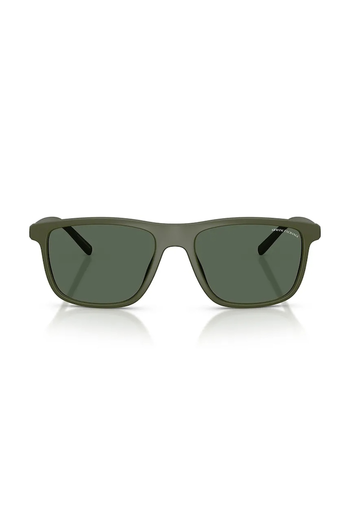 Akcesoria Armani Exchange okulary przeciwsłoneczne męskie 0AX4167SU zielony
