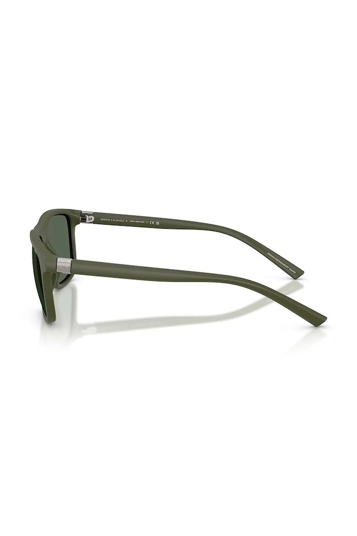 Armani Exchange okulary przeciwsłoneczne męskie zielony 0AX4167SU