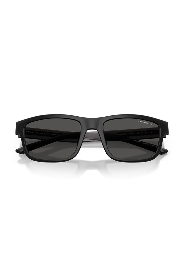 Armani Exchange okulary przeciwsłoneczne męskie 0AX4169SU czarny