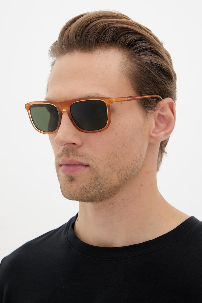 Dolce & Gabbana occhiali da sole da uomo arancione 0DG4542