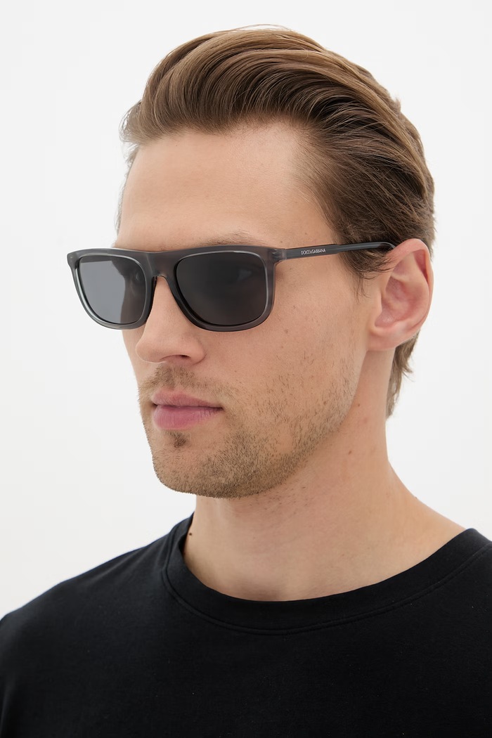 Dolce & Gabbana occhiali da sole da uomo grigio 0DG4542