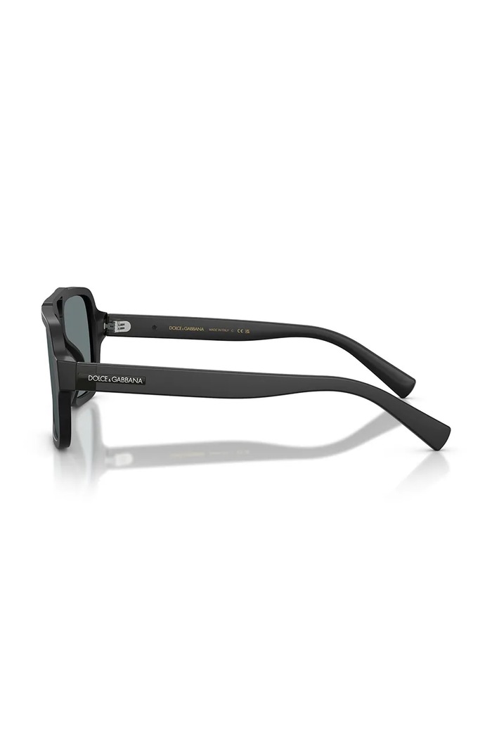 Akcesoria Dolce & Gabbana okulary przeciwsłoneczne pilotki męskie 0DG4544 czarny