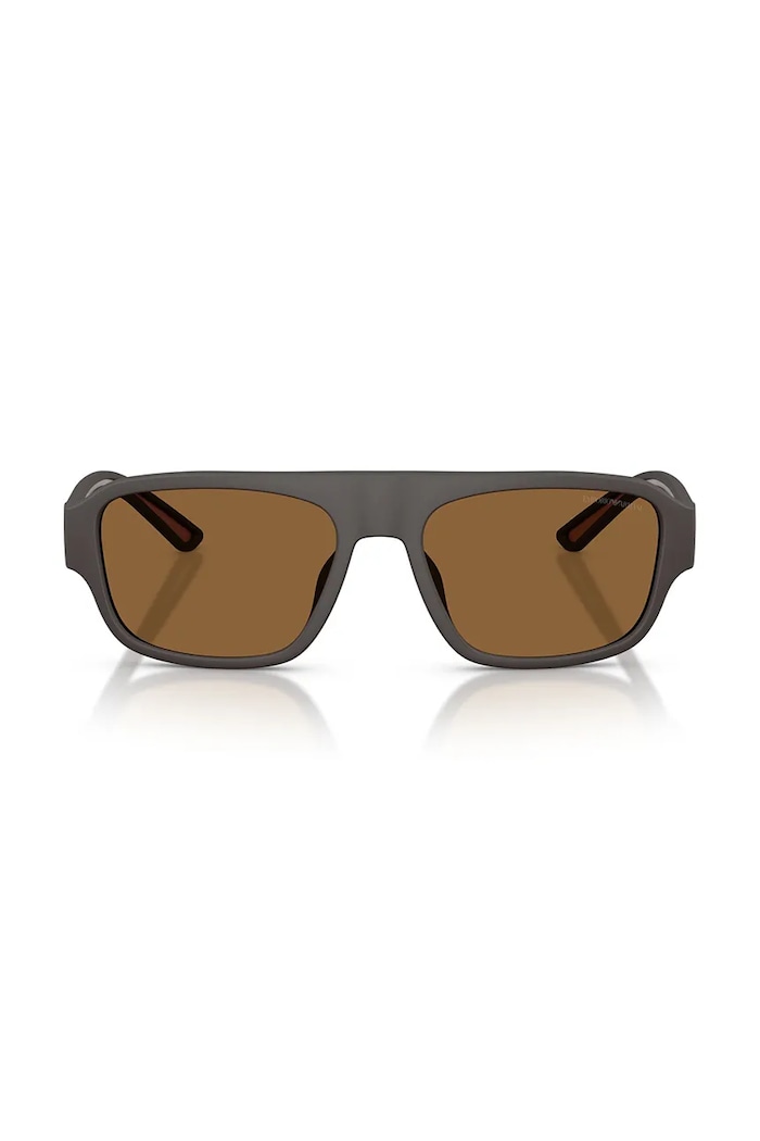Akcesoria Emporio Armani okulary przeciwsłoneczne męskie 0EA4266U brązowy